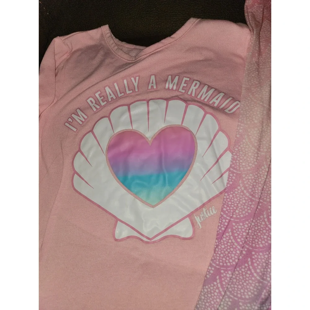 Justice I'm really a mermaid pajamas‎ sleep size 10